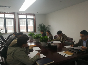 置业公司团总支组织召开团支部委员会议