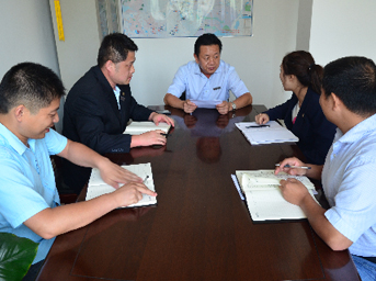 公司召开复转军人座谈会
