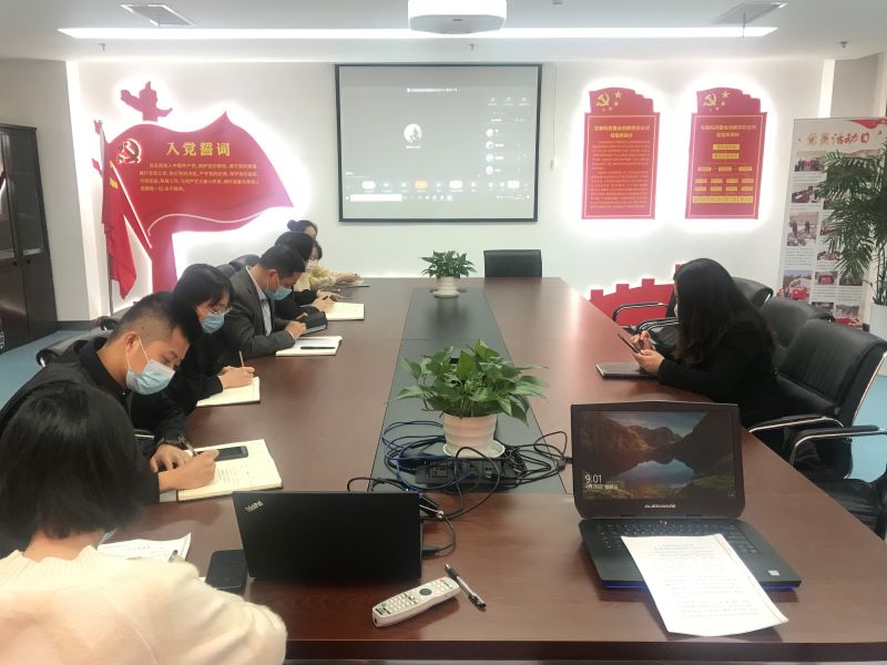 公司第二党支部开展廉洁从业建设专题党日活动