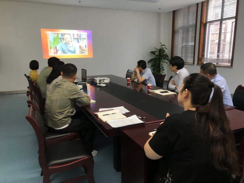 公司第二党支部组织召开党员大会暨党史学习教育主题党日活动